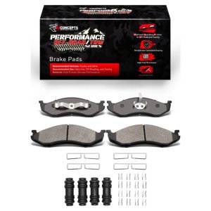 Jeep Wagoneer Brake Pads - Front - R1 Concepts - Off-Road/Tow - `90-`06